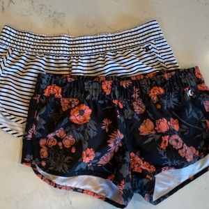 2 pairs of Hurley Boardshorts